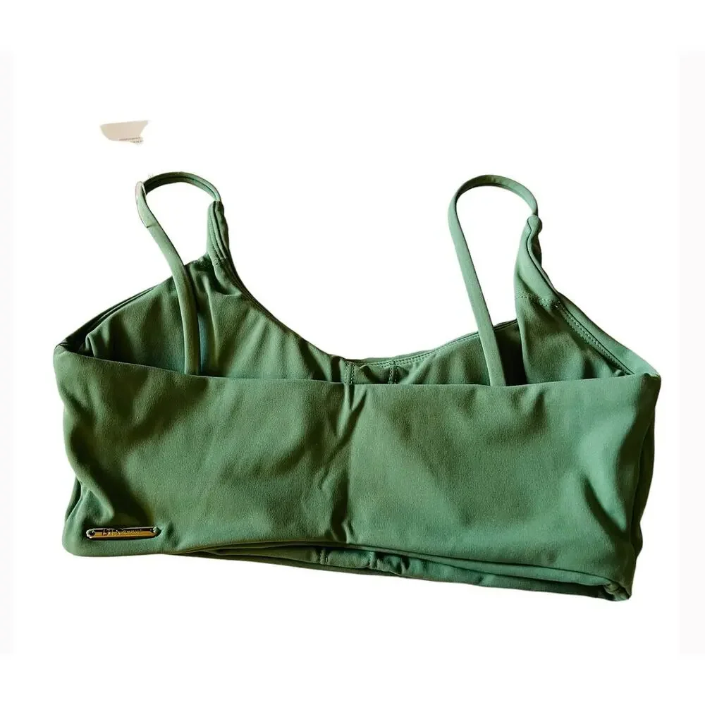 Buffbuny Collection Swim Top Size XXS NWT Green